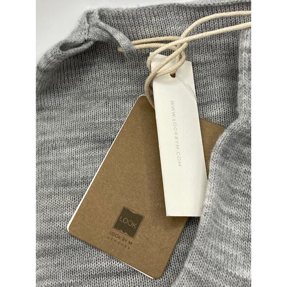 LOOK BY M Women's Heather Gray Scarf and Glove Set SZ OS - Picture 6 of 8